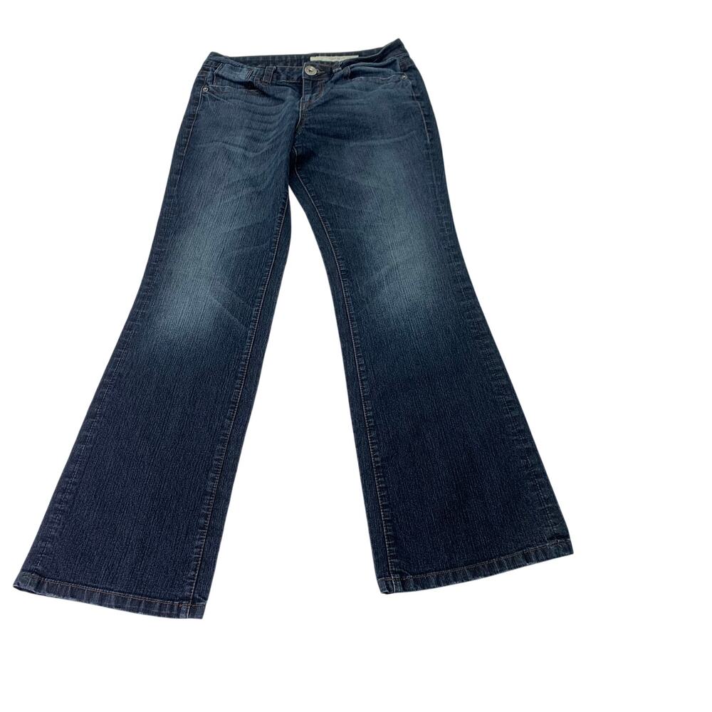 DKNY Jeans Womens 6 Bootcut Blue Denim Jeans Stretch Cotton Spandex Medium Wash